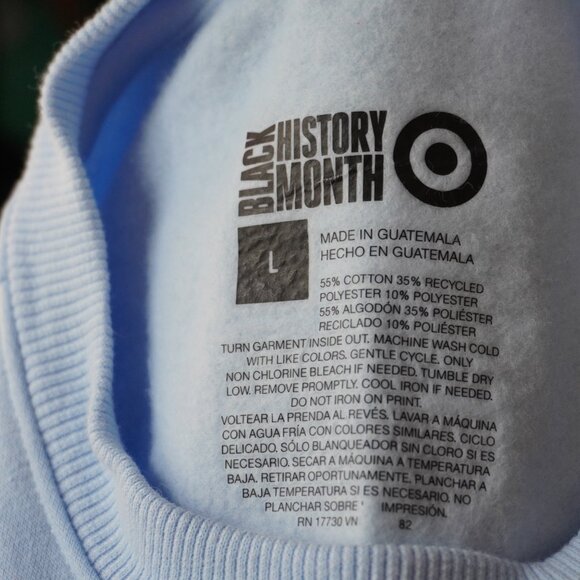 Black History Month - Homage to Legacy Sweatshirt - Blue - Size Small - Picture 11 of 11